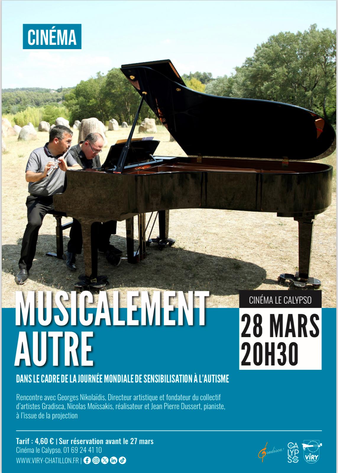 Projection du film Musicalement Autre à Viry Chatillon.